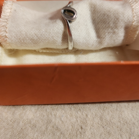 James Avery Initial Letter "O" Ring Sterling Silver Women's Size 7 - Picture 4 of 6